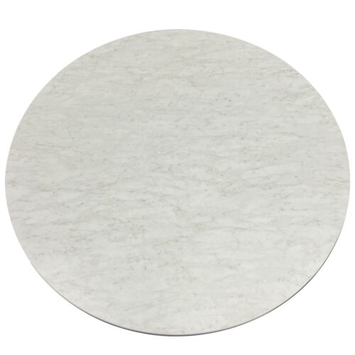 Wilsonart “White Carrara” Laminate with White T-Mold Edge