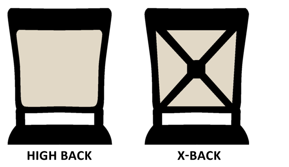 H-REM Wooden Back Styles 