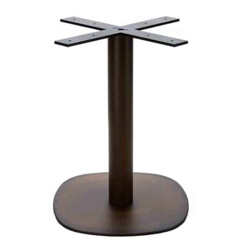 Arena Dining Height Table Base Aged Copper