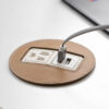 Node - Flush Mount, Leather Option