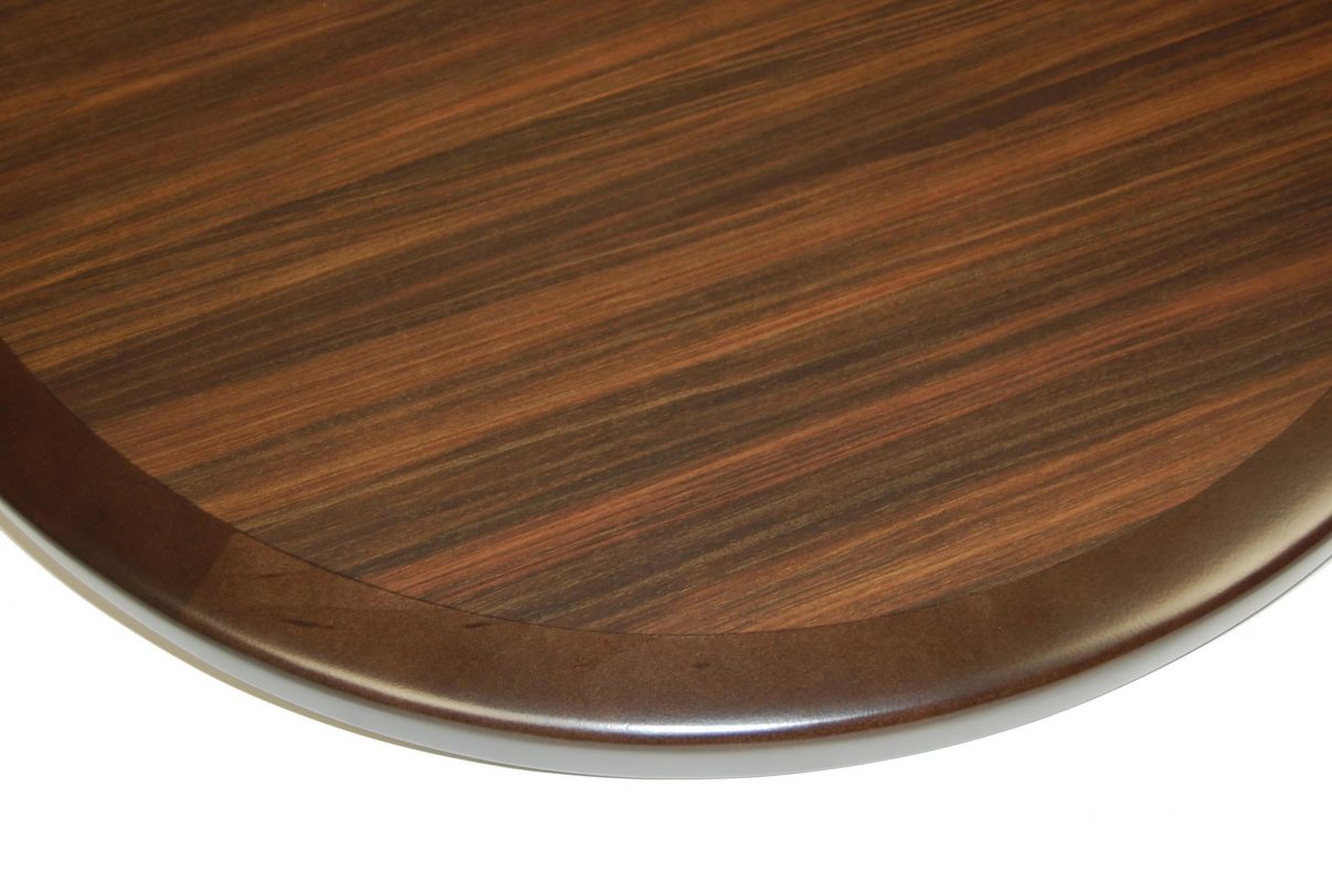 Lab Designs Laminate Amethyst with Stained Maple Wood Edge Table Designs