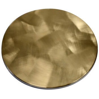 Moz Metal Goldrush Clouds Inlay with Polished Aluminum Edge