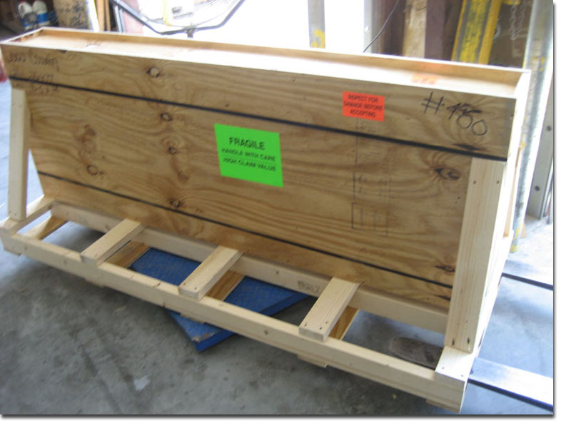 Custom Made Crate for Shipping