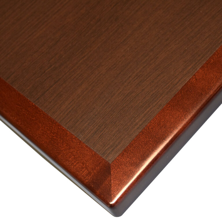 Wilsonart Cafelle Laminate with Maple Wood Edge Stained TD 344 Table