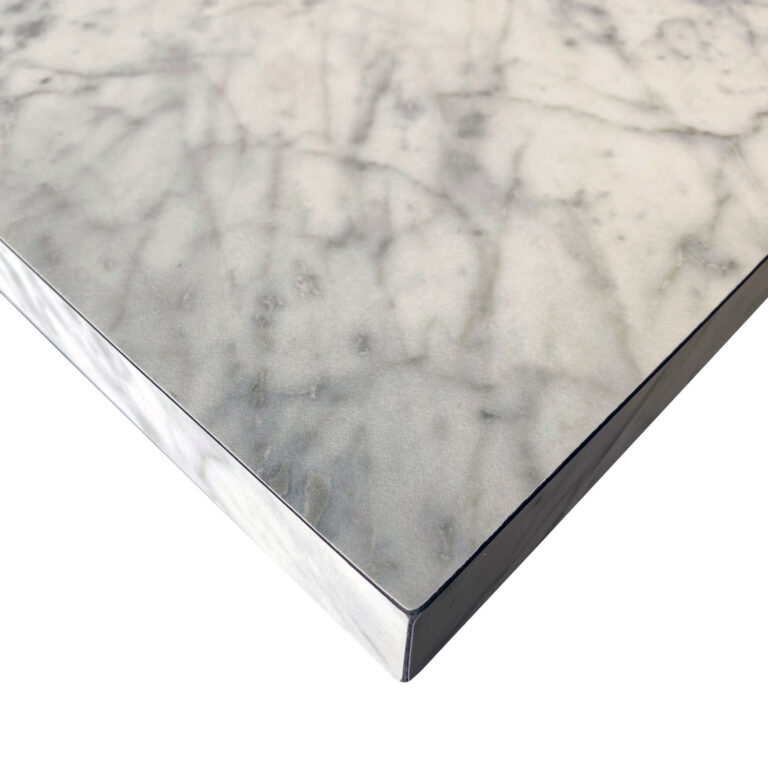 Formica “Carrara Bianco” Laminate SelfEdge Table Designs