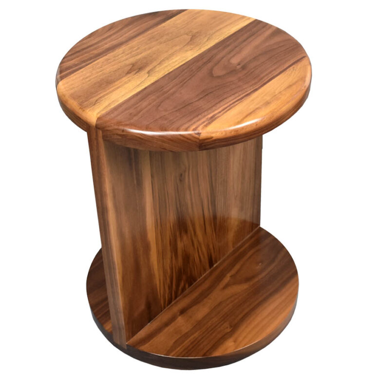 Walnut Side Table - Table Designs