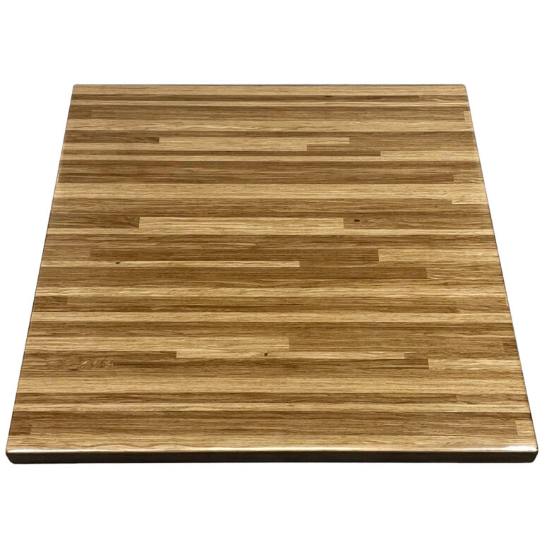 Brookline “Velo Sand” Veneer with Matching Veneer Edge Table Designs