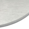 Wilsonart “White Carrara” Laminate with White T-Mold Edge