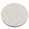 2CM Caesarstone “White Attica” with 2CM Laminated Edge