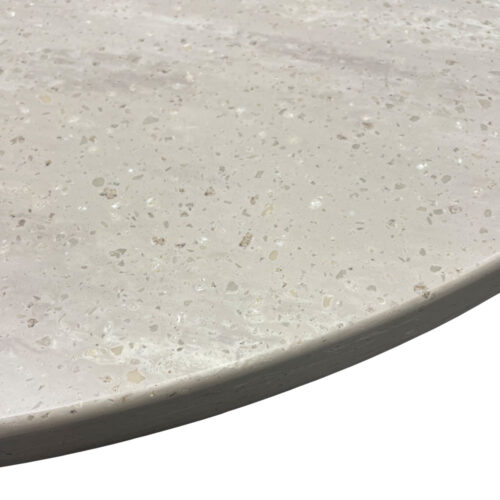 Corian Solid Surface, Color: Neutral Aggregate with Matching 1.5" Edge, eased