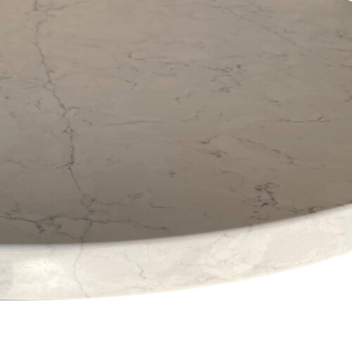 3 CM Silestone Eternal “Pearl Jasmine” Polished Quartz with Slight Eased Edges & Corners