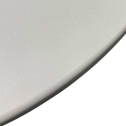 Hanex Solid Surface Tabletop in Color Metal Grey