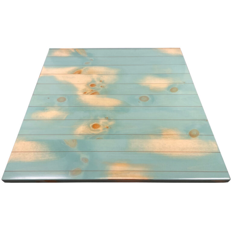 Knotty Pine Veneer with Matching Veneer EdgeCustom Distressing