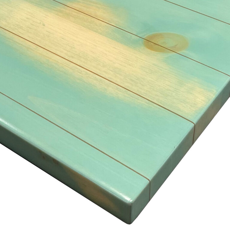 Knotty Pine Veneer with Matching Veneer EdgeCustom Distressing