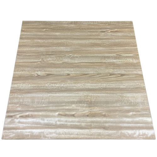 Lab Designs Laminate #WV685 Roast Karope Overlay with Maple Wood Edge Stained to Match