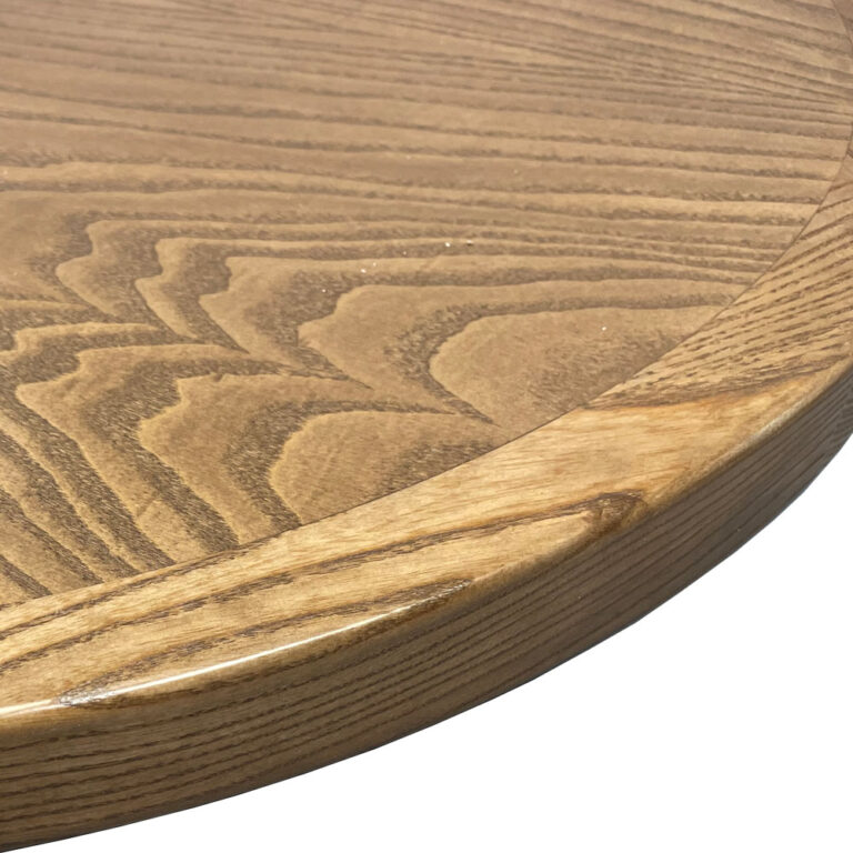 P/S Ash Veneer Inlay with Wood Edge & TD Stain 410 Table Designs