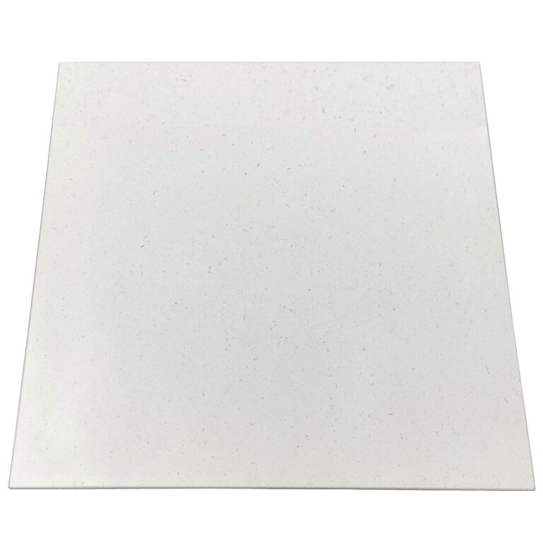 Solid Surface HiMacs Q003 Terrazo Moderna with Matching Drop Edge and