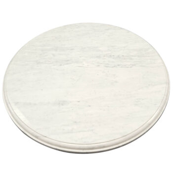Quartz: 2CM Carrara Marble with Custom Edge Profile Detail