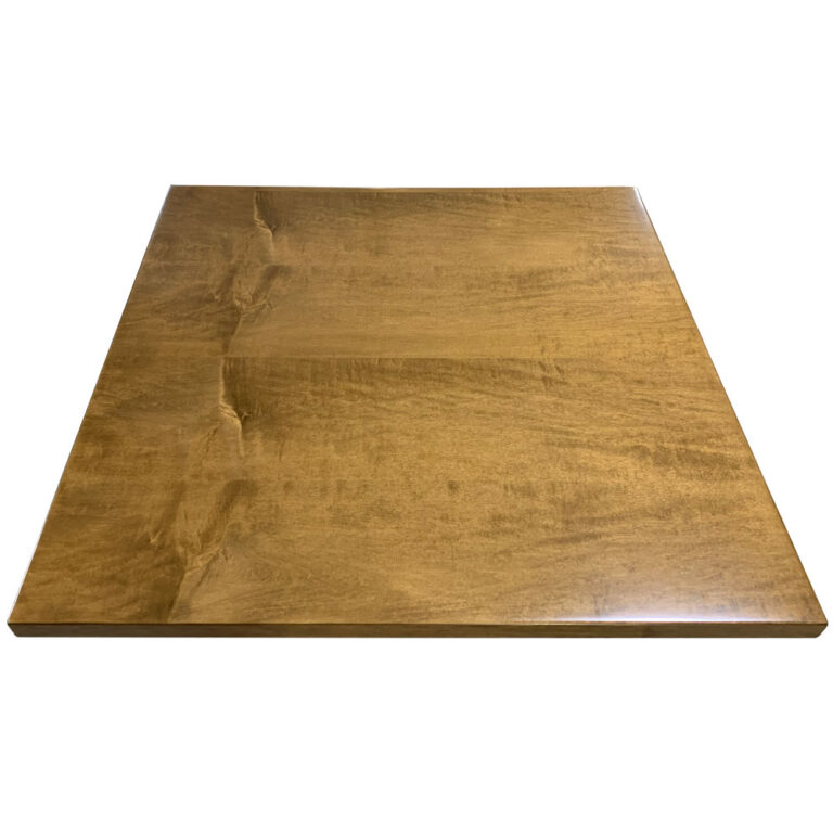 Maple Veneer with Matching Maple Veneer Edges with Custom Stain and UV