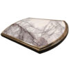 2CM Lilac Marble Inlay with Maple Wood Edge #486 Stain Ogee Profile
