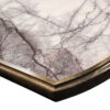 2CM Lilac Marble Inlay with Maple Wood Edge #486 Stain Ogee Profile