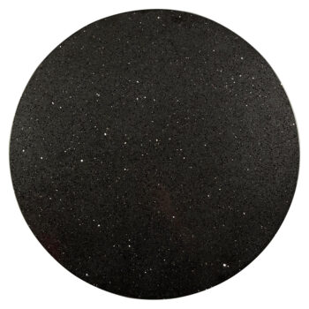 2CM Pompeii "Sparkling Black" Quartz with Slight Eased Edge Profile