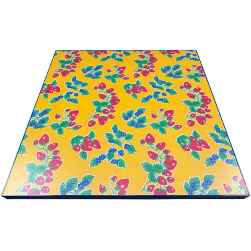 Custom Printed Laminate with 1-1/2" Custom Powder Coated Edge