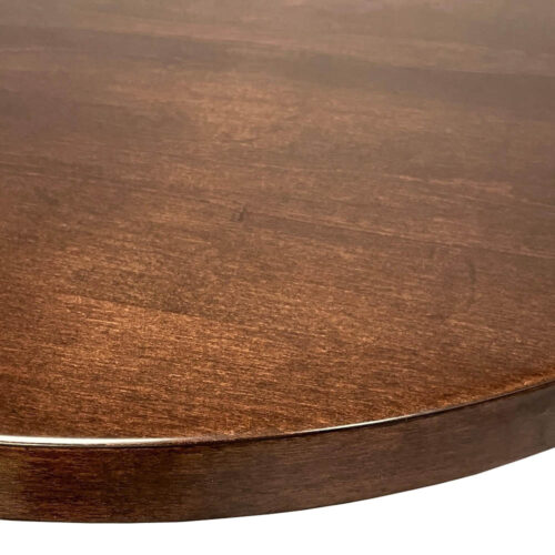 Maple Veneer with Matching Veneer Edge-Custom Stain-UV Cured Finish