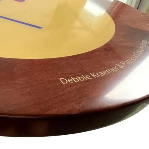 Maple Veneer Overlay with #278 Stain and Custom Faux Natural Maple Digital Print