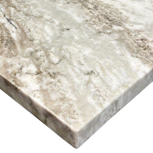 3CM (1.25") Fantasy Brown Marble with Slight Eased Edges & Corners