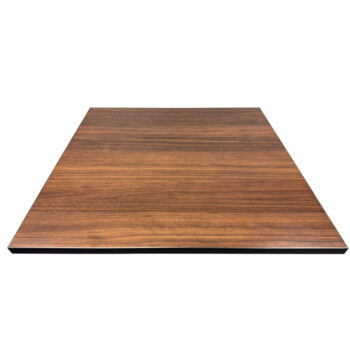 Wilsonart Columbian Walnut #7943-07 with 1-1/4" Black PVC Edges