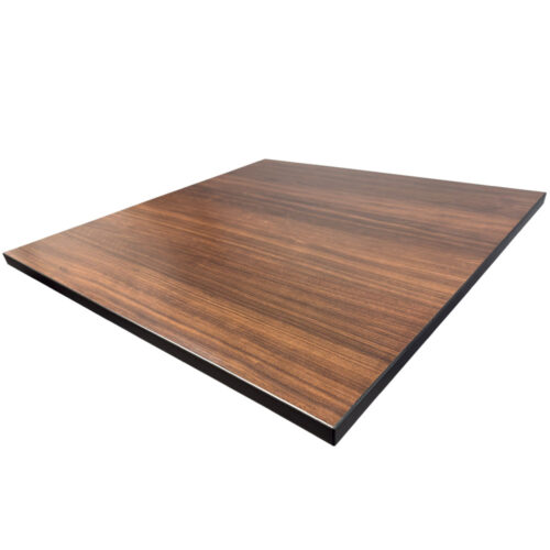 Wilsonart Columbian Walnut #7943-07 with 1-1/4" Black PVC Edges