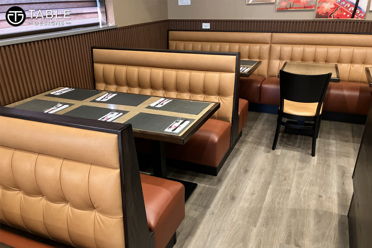 Maple Veneer Inlay with #172 TD Standard Stain and Maple Wood Edge