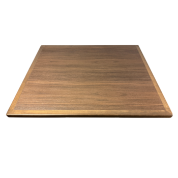 Wilsonart "Walnut PB Ember" #8286-05 Inlay with 1.25" x 1.25" Maple Wood Edges Stained to Match