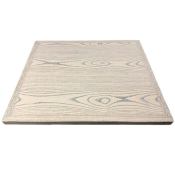 Ash Veneer Inlay with Custom Stain and Black Cerusing, Includes 1-1/4" x 1-1/4" Ash Wood Edge and UV Cured Open Grain Finish